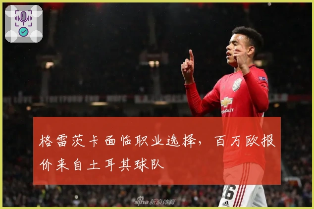 格雷茨卡面临职业选择，百万欧报价来自土耳其球队